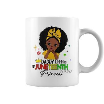 Daddy Little Junenth Princess - 1865 American Junenth Coffee Mug | Mazezy