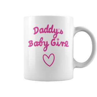 Daddy's Baby Girl T Cute Women's Ddlg Pajama Coffee Mug | Mazezy