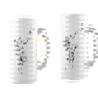 Dandelion Chicken Flower - Floral Chicken Tree Lover Coffee Mug | Mazezy