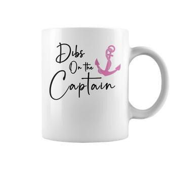 Dibs On The Captain Coffee Mug - Seseable