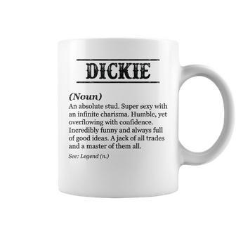Dickie Name Definition | Funny Phrase Customized Mens Gift For Mens Coffee Mug | Mazezy AU