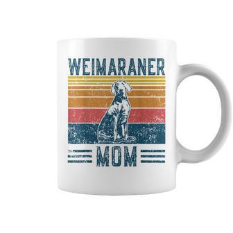 Dog Weimaraner Mom Vintage Weimaraner Mom Coffee Mug | Mazezy