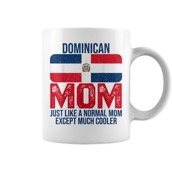 Dominican Mom Dominican Republic Flag Mother's Day Coffee Mug | Mazezy