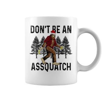 Don't Be An Assquatch Snarky Outdoor Sasquatch Night Stroll Coffee Mug - Thegiftio UK