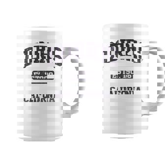 Dorris California Ca Vintage State Athletic Style Coffee Mug | Mazezy