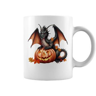 Dragon Halloween Themed Scary Dragons Lover Trickortreat Coffee Mug | Mazezy