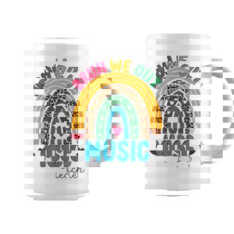 End Of School Rainbow Bruh We Out Teachers Music Teacher Coffee Mug | Mazezy