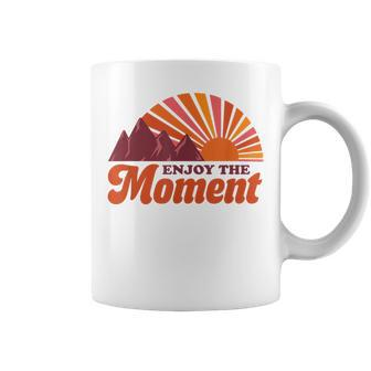 Enjoy The Moment Summer Road Trip Collection Coffee Mug | Mazezy