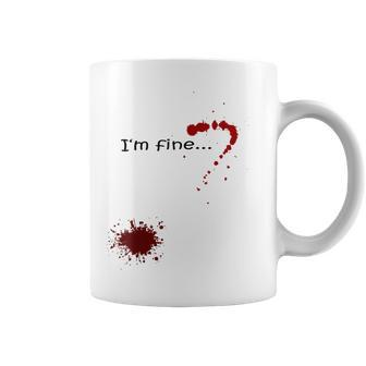 Es Geht Mir Gut | Funny Scary Joke Items Coffee Mug | Mazezy