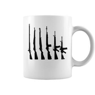 Evolution Of The Us Service Rifle Coffee Mug - Monsterry UK