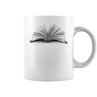Excellent Book Motif Pencil Drawing Drawing Funny Gifts Coffee Mug | Mazezy