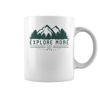 Explore More  - Mountain Hiking Camping Coffee Mug