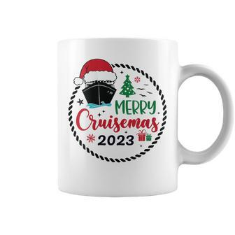 Family Christmas Cruise 2023 Merry Cruisemas Xmas Matching Coffee Mug - Thegiftio UK