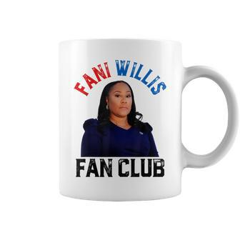 Fani Willis Fan Club Retro Usa Flag American Political Coffee Mug | Mazezy