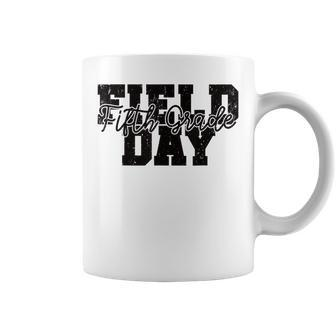 Field Day 2023 Fifth Grade School Teacher Kids Yellow Coffee Mug - Thegiftio UK
