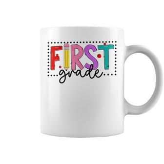 First Grade First Day Of School 1St Grade Team Boys Girls Coffee Mug - Monsterry UK