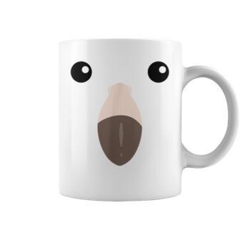 Flamingo Face Costume Easy Halloween Gift Cute Bird Coffee Mug | Mazezy