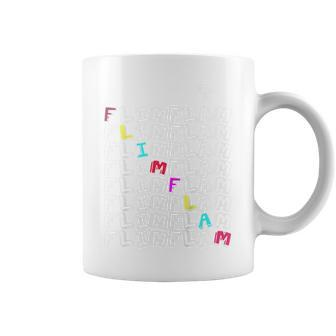 Flim Flam Funny Flamingo Gift For Men Women Flamingo Funny Gifts Coffee Mug | Mazezy