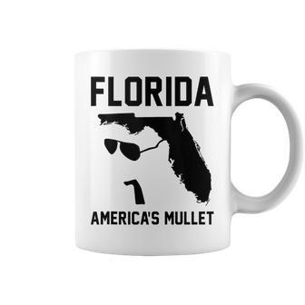 Florida Americas Mullet Funny Coffee Mug | Mazezy