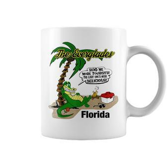 Florida Everglades Send More Tourists Alligator Souvenir Coffee Mug - Thegiftio UK