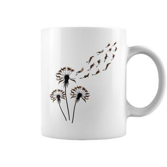 Flower Dandelion Otters For Otter Lover Otter Coffee Mug - Seseable