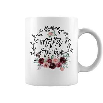 Flower Mother Of The Bride Shower Wedding Bachelorette Party Coffee Mug - Thegiftio UK