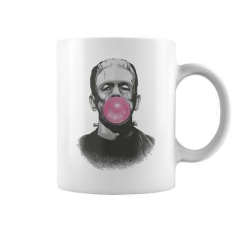 Frankenstein Monster With Bubblegum Bubble Mobile Phone Case Coffee Mug | Mazezy UK