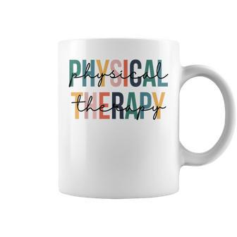 Funny Back To School Retro Physical Therapy Teacher Student Coffee Mug - Monsterry AU