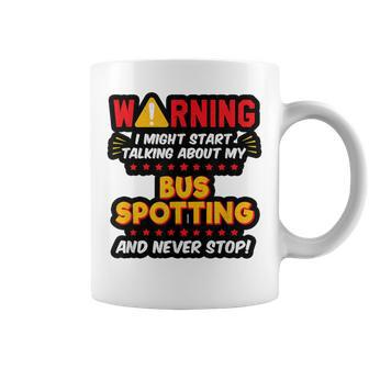 Bus Spotting Bus Spotter Joke Graphic Coffee Mug | Mazezy