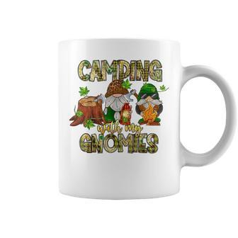 Funny Camping With My Gnomies Gnome Lovers Campers Coffee Mug | Mazezy