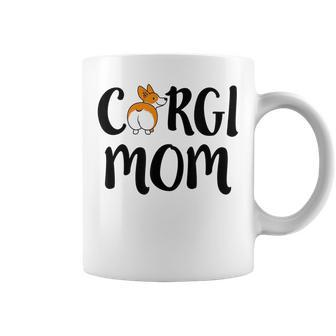 Funny Corgi Pet Owner Outfit Women Corgi Mom Coffee Mug | Mazezy
