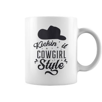 Funny Cowgirl Gift Cowboy Boots Western Line Dancing Ladies Dancing Funny Gifts Coffee Mug | Mazezy