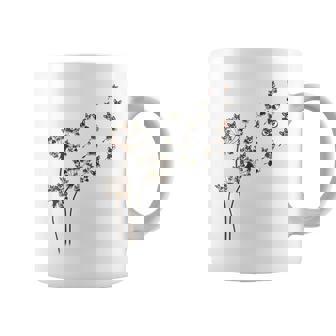 Funny Dandelion Flower Tricolor Corgi- Gift For Lover Coffee Mug | Mazezy