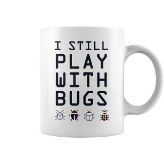 Debugging Team Still Play With Bugs Ninja Development Coffee Mug | Mazezy