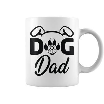 Funny Dog Best Dog Dad Ever Funny Dog Fathers Day Coffee Mug | Mazezy