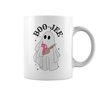 Fall Halloween Cute Ghost Boujee Boo-Jee Spooky Season Coffee Mug - Thegiftio UK