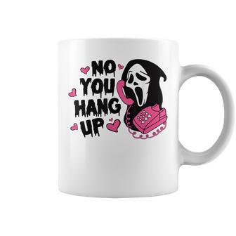 Ghost Calling Halloween Scary Costume No You Hang Up Coffee Mug - Monsterry UK