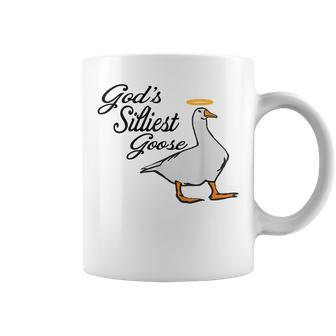 Funny Goose Gods Silliest Goose Coffee Mug | Mazezy