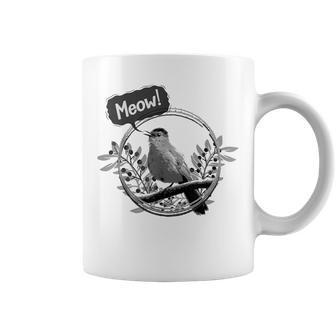 Gray Catbird Meow Bird Birdwatching Coffee Mug | Mazezy
