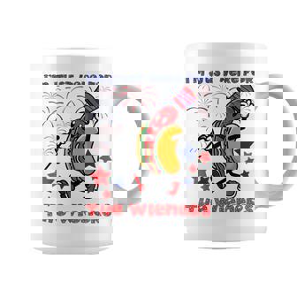 Funny Hot Dog Im Just Here For The Wieners 4Th Of July Coffee Mug | Mazezy