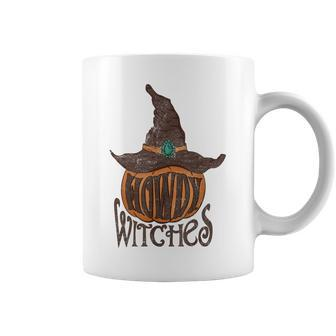 Howdy Witches Western Fall Autumn Halloween Pumpkin Halloween Pumpkin Coffee Mug | Mazezy