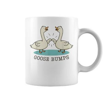 Funny Silly Goose Bumps Pun Fist Bump Goose Farmcore Coffee Mug | Mazezy