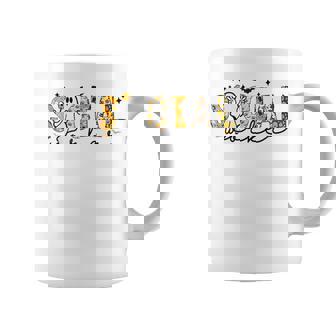 Social Worker Ghost Spooky Season Halloween Costume Coffee Mug - Thegiftio