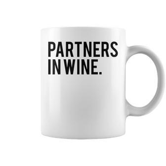 Wine Best Friend Partners In Wine Coffee Mug - Seseable