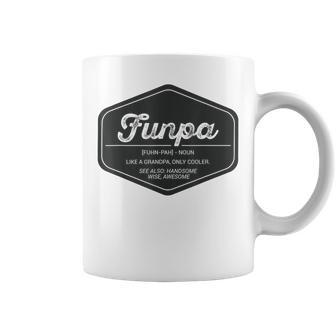 Funpa Definition T Only Cooler Grandpa Birthday Coffee Mug - Seseable