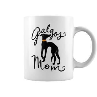 Galgos Mom Black Galgo Coffee Mug | Mazezy