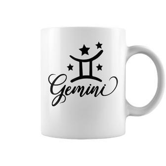 Gemini Born In May June Birthday Funny Gift Gemini Zodiac Coffee Mug | Mazezy