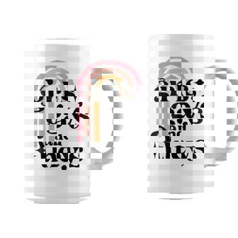 Girls Gays And Theys - Lesbian Pride - Lgbtq Pride Coffee Mug | Mazezy