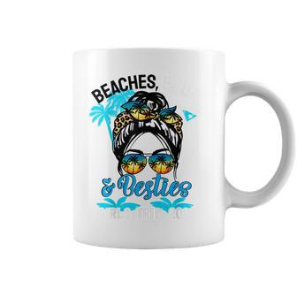 Girls Trip 2023 Best Friend Beaches Booze And Besties Coffee Mug - Seseable