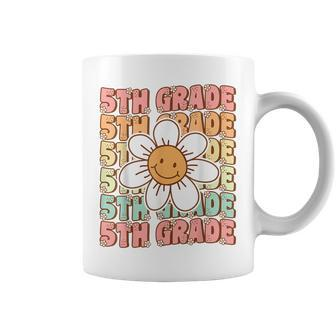 Groovy 5Th Grade Back To School First Day Of Fifth Grade Coffee Mug - Monsterry UK